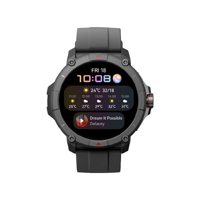 Touch TSW02 Plus Black Bluetooth Calling Smart Watch
