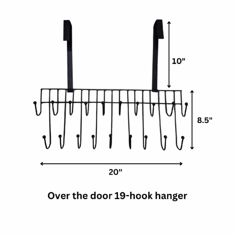 Over The Door 19-Hook Hanger - Image 2