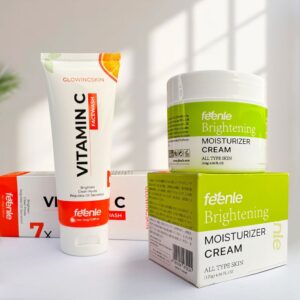 Feenle Moisturizer & Vitamin C Facewash Combo