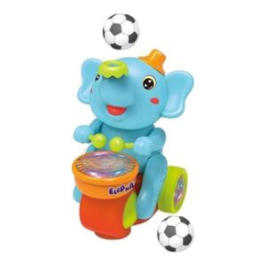 Musical Walking Elephant Drummer With Floating Ball
