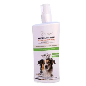 Waterless Cat bath No-Rinse Shampoo Flea & Tick Shampoo